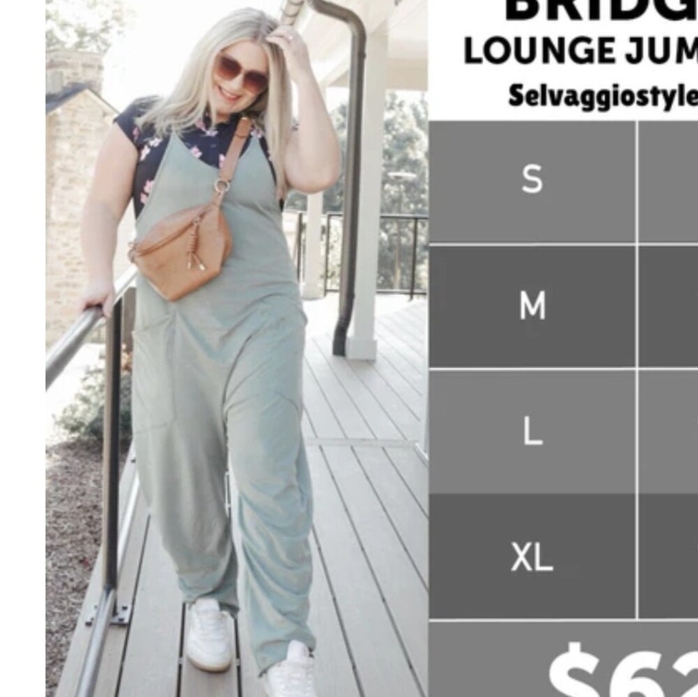 LuLaRoe Dusty Pink Lounge Jumpsuit